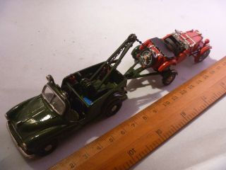 Rare Rae Model Kits Mg J2 Midget,  Morris Minor Tow Truck Set 1/43 Rd Scale