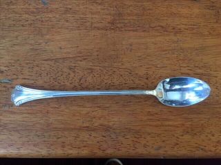 English Chippendale By Reed & Barton Sterling Silver Iced Teaspoon 7 1/2 "