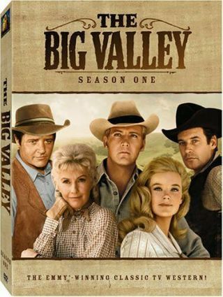 The Big Valley - Season 1 (dvd,  5 - Disc Set) Very Rare Oop Lee Majors