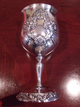 Reed & Barton King Francis (silverplate) Water Goblet