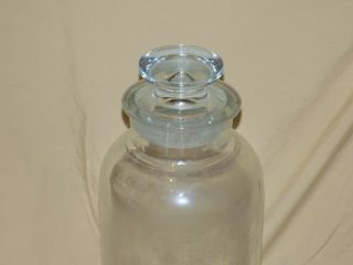 RARE Antique Extremely Large Apothecary Jar W/ Lid 18 