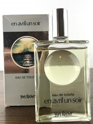Rare Perfume En Avril Un Soir Yves Rocher Edt 120 Ml 4 Oz Made In France W/box