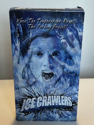 Ice Crawlers (vhs,  2003).  Rare Htf Horror