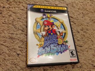 Mario Sunshine,  Complete Gamecube Game,  Great Shape.  Rare.