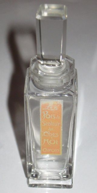 Vintage Caron Baccarat Perfume Bottle Pois De Senteur De Chez Moi 1 Oz,  2
