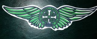 Rare 1970s Celtic Fc Cloth Badge " Wings "