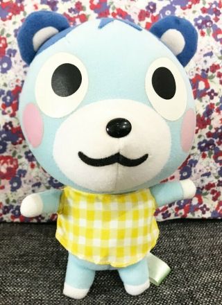 Rare Animal Crossing Plush Bluebear 2001 21cm8inch Nintendo Japan Doll