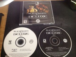 Black & White Deluxe Ea Pc Game Rare For Xp And Others
