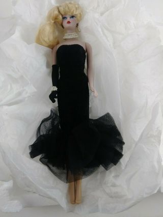 Solo In The Spotlight 1961 Porcelain Barbie Doll 1989 Limited Edition 7613