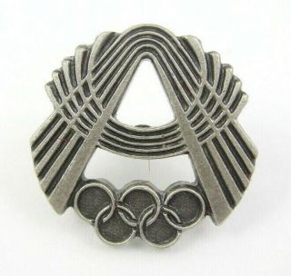 Rare Algeria Noc Olympic Committee Official Pin Badge By Bertoni Milano