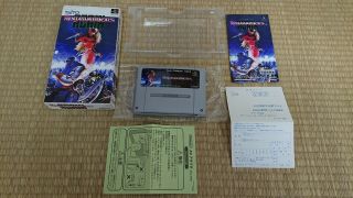 Ninja Warriors Again For Famicom 100 Authentic Rare