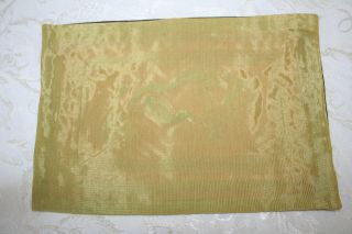 Small Vintage Chinese Embroidered Crane Silk Panel. 3