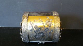 Antique Wilcox Silver Plate Co.  Lined Purse