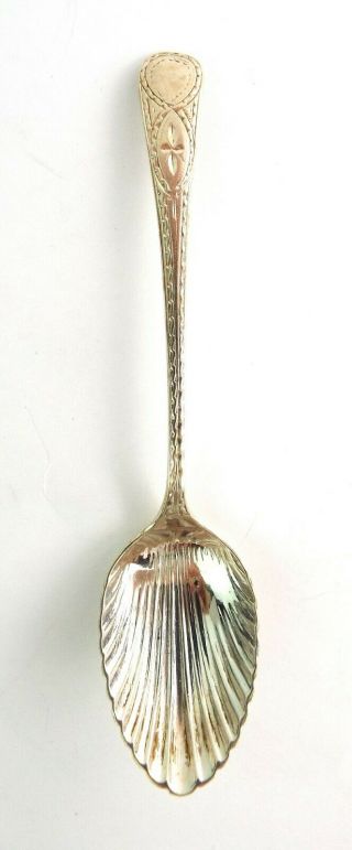 Aesthetic Arts Spoon Solid Sterling Silver Shell Bowl Thomas Hayes 1890