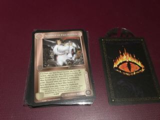 Middle Earth Ccg - Meccg - Ice - Against The Shadow Rare - Alliance Of Peopl