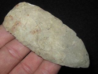 Apc Authentic Arrowheads Indian Artifacts - Rare Michigan Bayport Paleo Knife