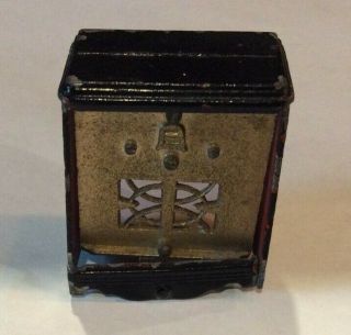 Vintage Tootsie Toy Metal Dollhouse Miniature Furniture Radio Player