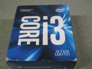 Intel Core I3 - 7320 Kaby Lake 2 Cores 4.  1ghz Lga - 1151 Desktop Cpu Rarely.