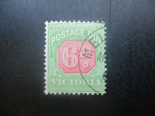 Victoria Stamps: Postage Dues Cto - Rare (f220)