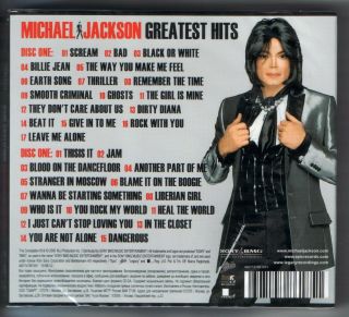 MICHAEL JACKSON - Greatest Hits - 2CD RARE UNIQUE - 2
