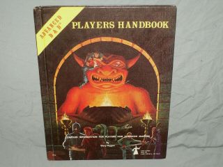 Ad&d 1st Edition Hardback - Players Handbook (rare - And Exc, )