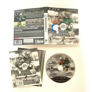 Ncaa Football 13 Playstation 3 Ps3 Game Complete Cib Very Rare 2013