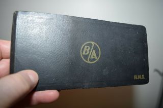 Antique B/a British American Oil Receipt Book Canada