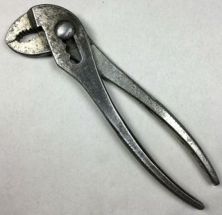 Rare Vintage R.  Jenning Adjustable Parrot Head Pliers Made In Usa Tool Tool