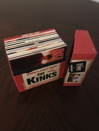 The Kinks In Mono (CD,  2011) Box Set Rare OOP Sanctuary 277 694 - 4 2