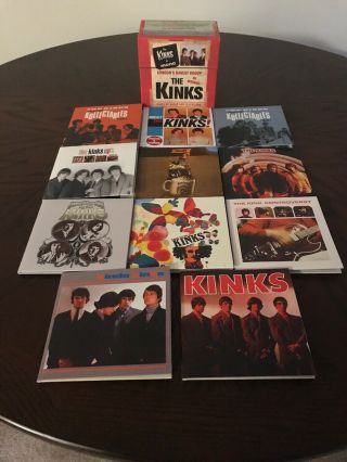 The Kinks In Mono (CD,  2011) Box Set Rare OOP Sanctuary 277 694 - 4 3