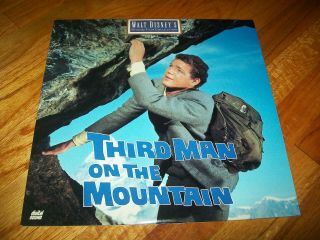 Third Man On The Mountain Laserdisc Ld Walt Disney Rare