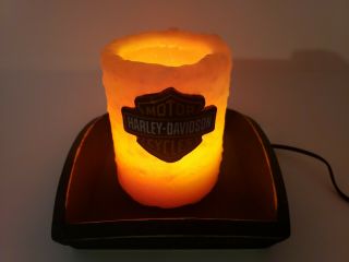 Rare Harley - Davidson Motorcycles Candle Light 2