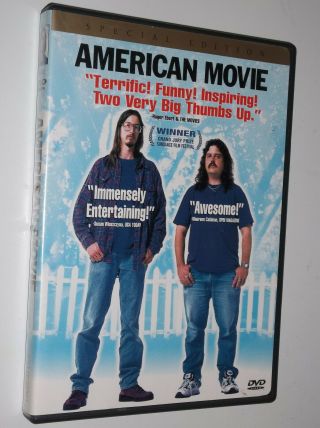 American Movie : Rare & Oop Mark Borchardt Chris Smith R1 Usa/can