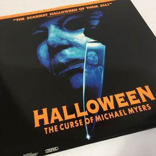 Rare Halloween 6 The Curse Of Michael Myers 1995 Laserdisc Letterbox Horror