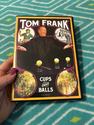 Tom Frank Dvd.  Cups And Balls.  Volume 1.  Rare Oop.  Look