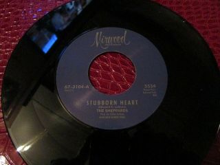 The Sheppards.  Stubborn Heart / How Do You Like It.  Rare 1967 Northern Soul