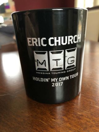 Eric Church 2017 Holdin’ My Own Tour Promotional Promo Candle Jar Ultra Rare
