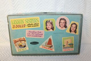 Lennon Sisters Stand Up Dolls Whitman 1962 Paper Dolls 4798
