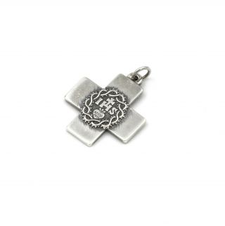 Rare James Avery Sterling Silver Small Cross Charm No Chain 752b - 10
