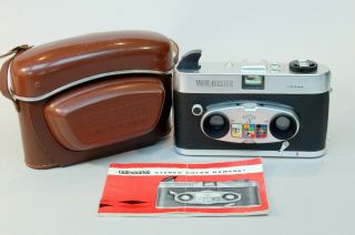 Rare - Sawyers View - Master Stereo Color Camera Mark Ii With Case & Instructions