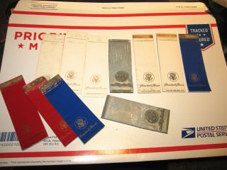Antique Matchbook Printers Plates From The Presidents House White House