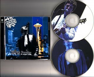 Oasis Live At The Wamu Theater,  Seattle 26 August 2008 Rare 2 - Cd Read Cdr