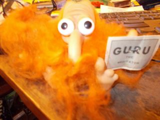 Rare Vintage 1960s Guru,  Orange Troll