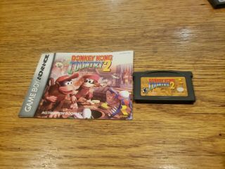 Nintendo Gameboy Advance Game Donkey Kong Country 2 By Rare