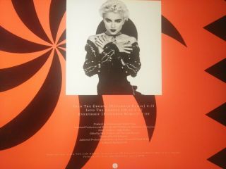 Madonna - Into The Groove/Everybody RARE 1987 PROMO 12 
