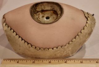 Antique Shoulderplate For Bisque Doll,  6 " Wide X 4 " Deep
