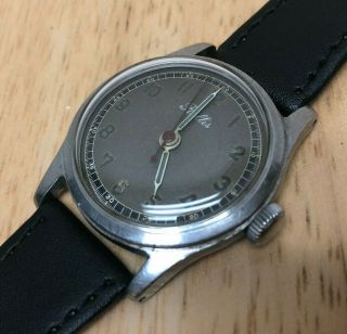Vintage Rollis Swiss Men Waterproof Military Hand - Winding Mechanical Watch Hours