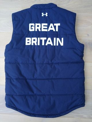 Team Gb Gilet Under Armour - Jacket Top - Rare/collectabe/official - Adult Small