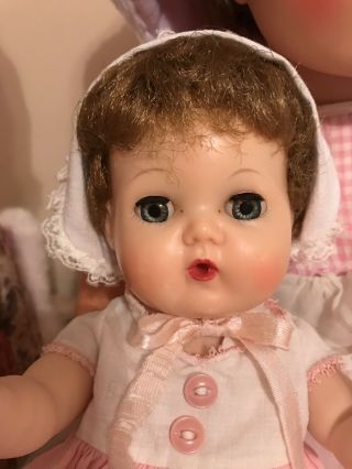 Vintage Tiny Tears Doll American Character Rock A Bye Eyes 11.  5 " All Orig