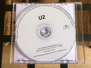 U2: You ' re The Best Thing About Me - Ultra Rare Limited Edition Benelux Promo CD 3